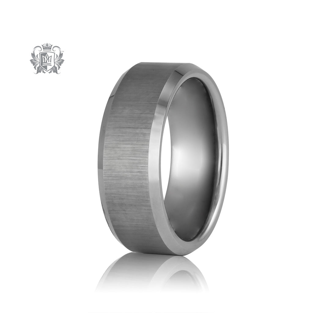 Tungsten Brushed Comfort Fit Band – Metalsmiths Sterling
