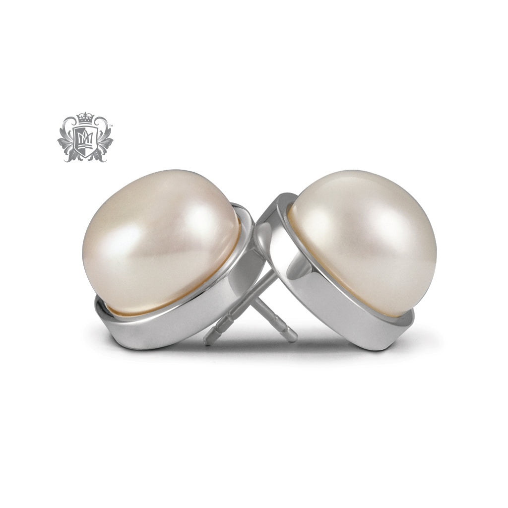 Mabe on sale pearl earrings