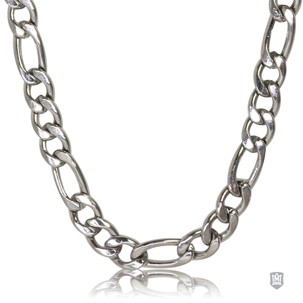 Figaro stainless deals steel necklace