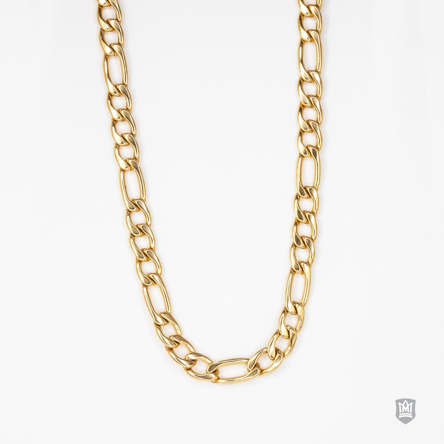 5mm Gold Fused Figaro Chain