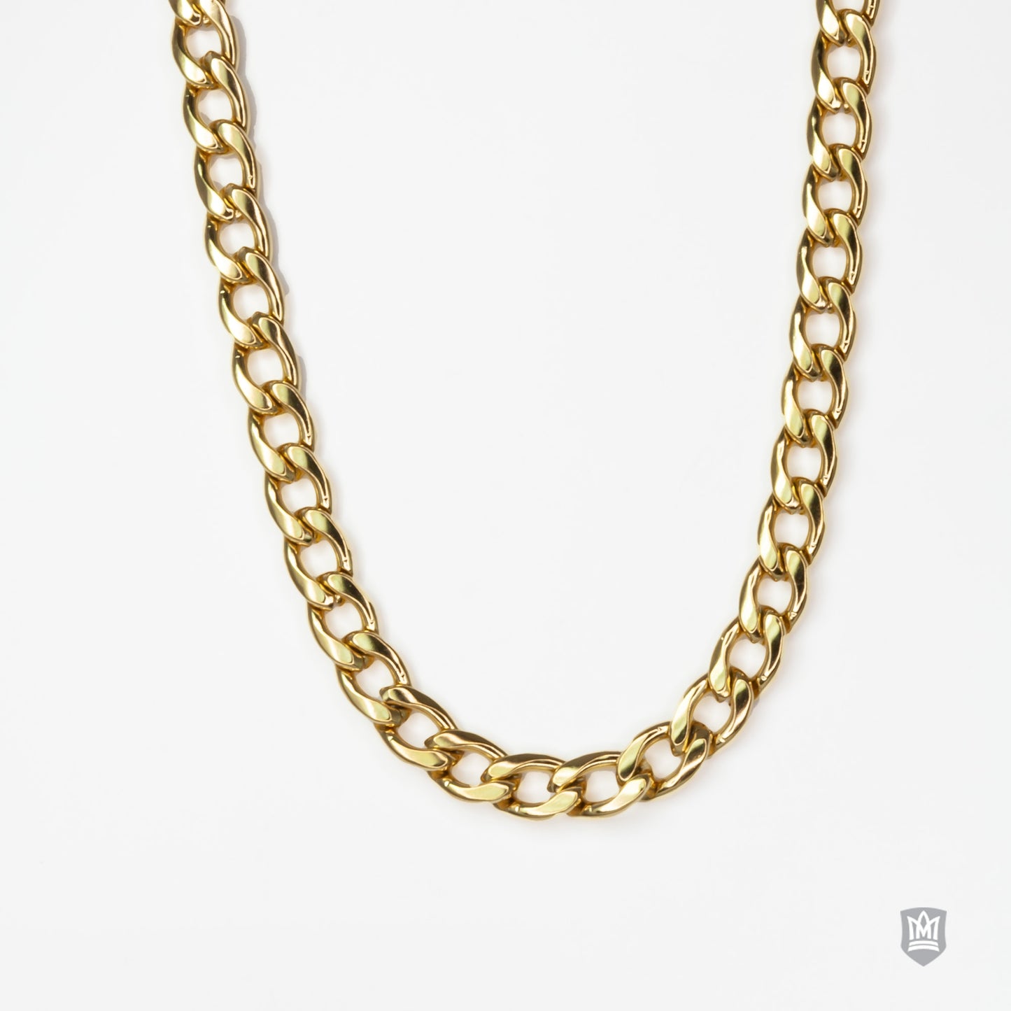 6mm Gold Fused Curb Chain