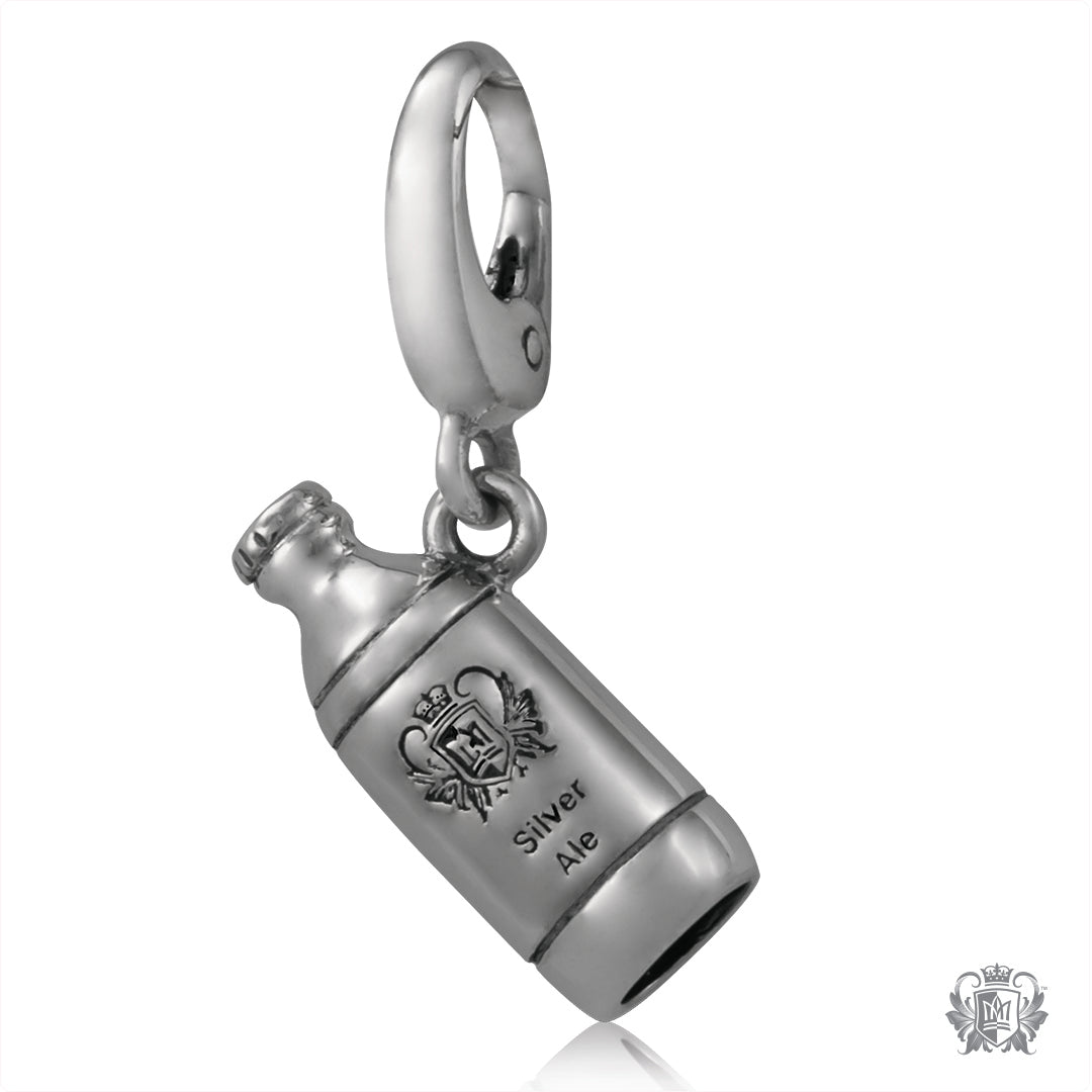 Silver Ale Charm