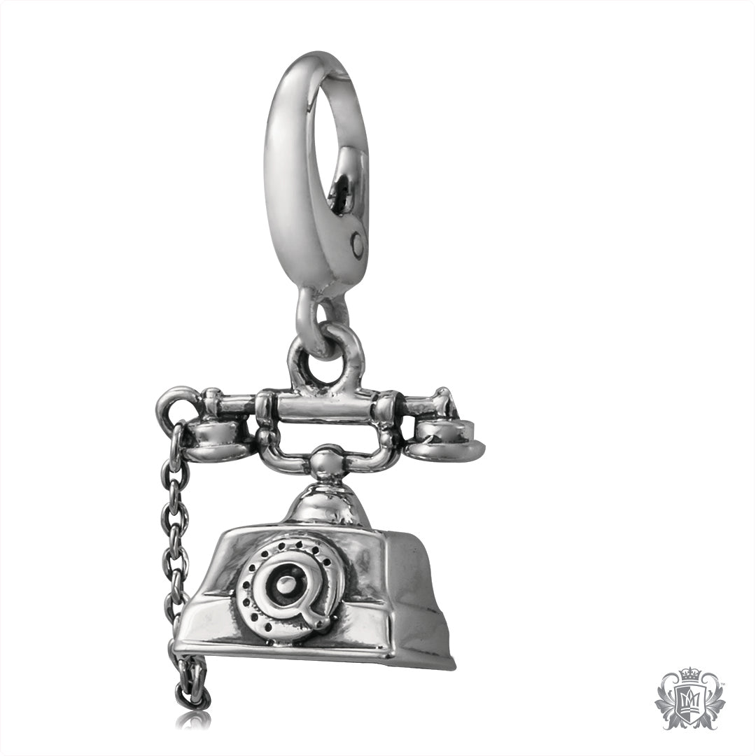 Vintage Telephone Charm