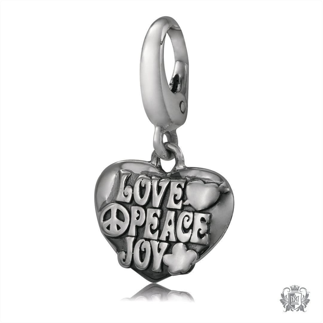 Love Peace Joy Charm