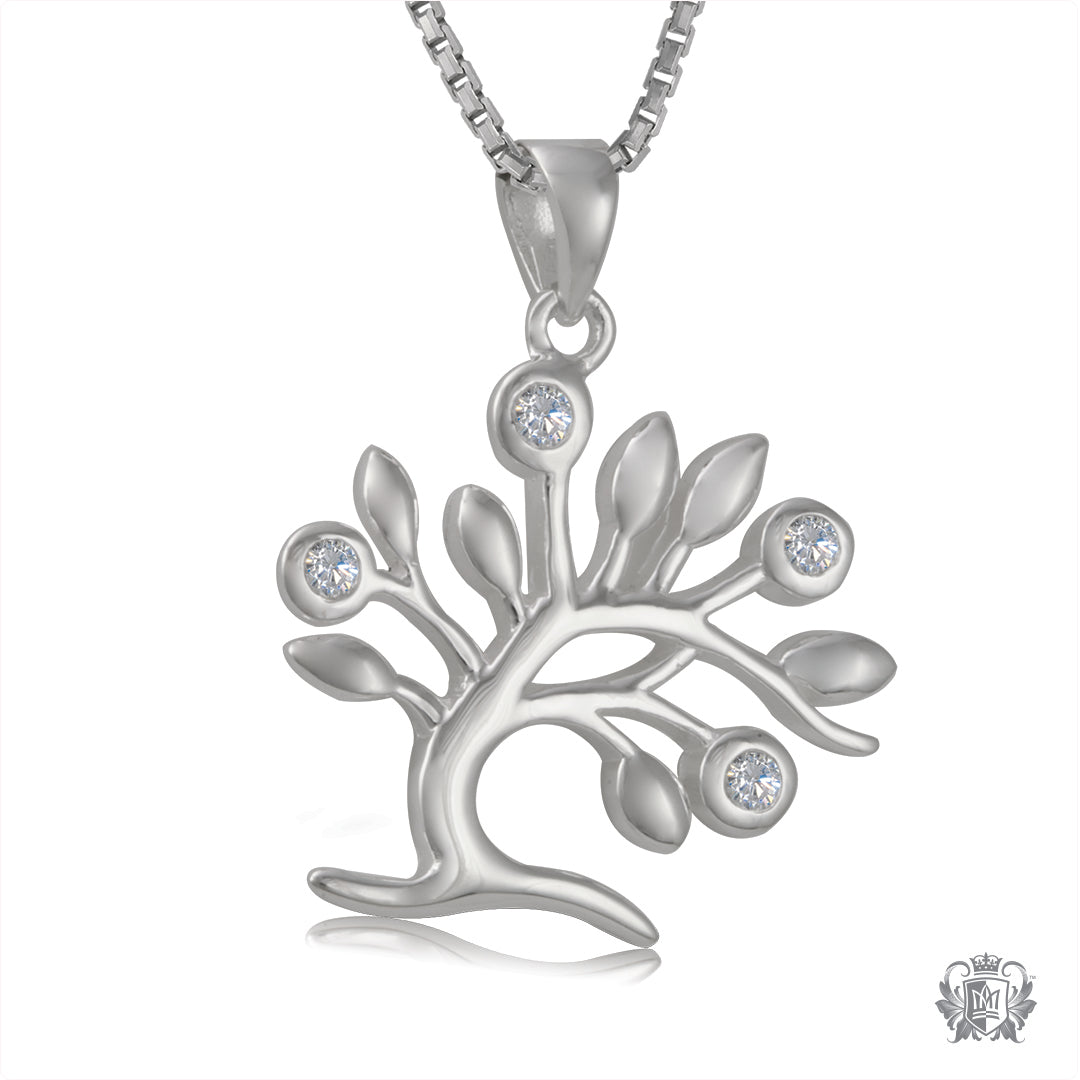 Sparkling Tree of Life Pendant