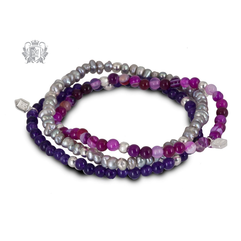 Amethyst friendship sale bracelet