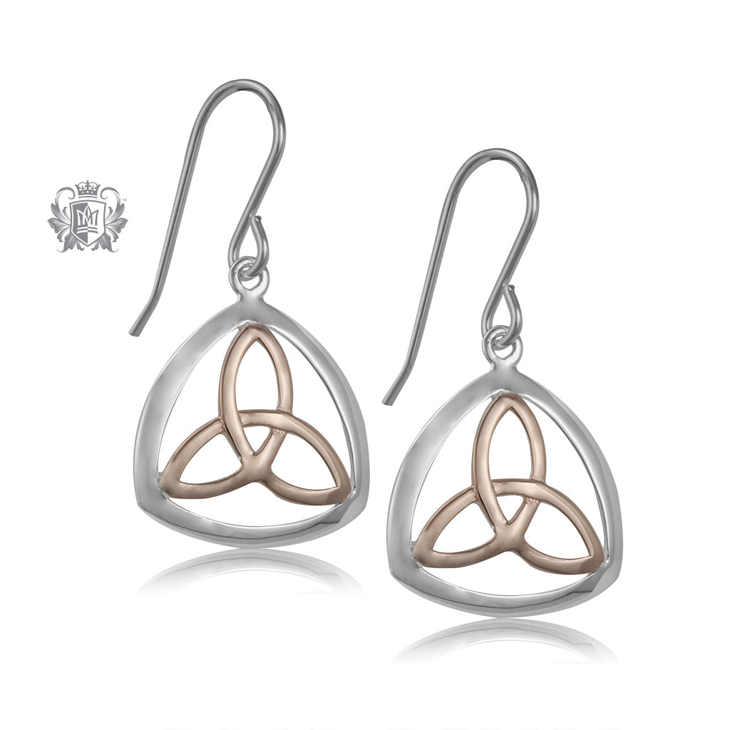 Celtic Knot Hanger Earrings – Metalsmiths Sterling