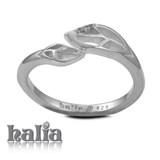 Leaf Sparkle Ring - Metalsmiths Sterling™ Canada